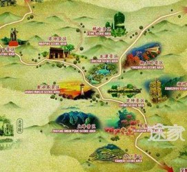 云浮景点地图(长沙景点地图)